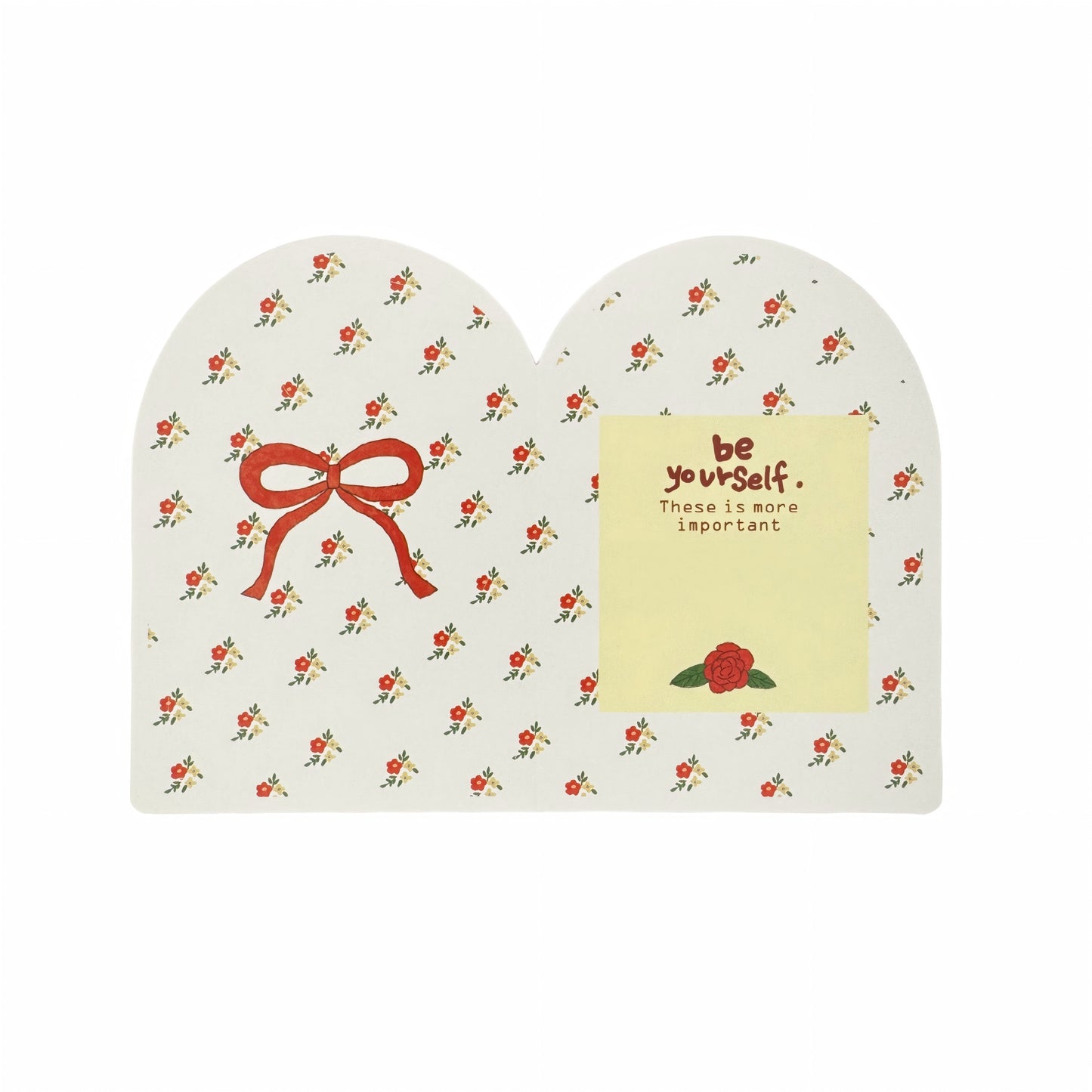 A Room of One's Own Illustrated Aesthetic Multi-Functional Die-Cut Folio Foldable Art Print - 5 PCS