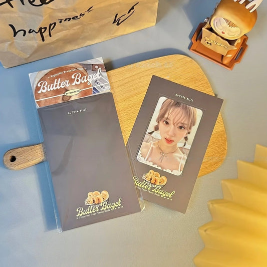 Bagel Baking Gourmet Aesthetic Decorative Matte Backcards - 5 PCS