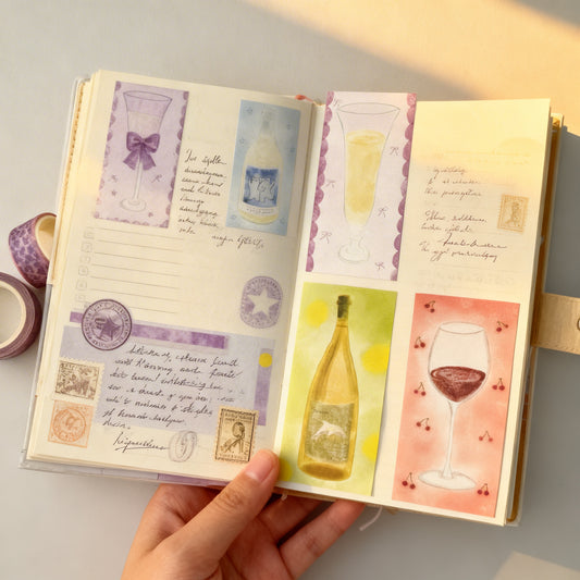 Tipsy Season - 20PCS Strip Memo Pads/Notes Set - 20 PCS