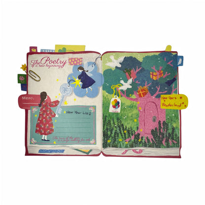 NEW LIFE The Poetry of a New Beginning – Multi-Functional Illustrated Folio Foldable Art Print - 5 PCS