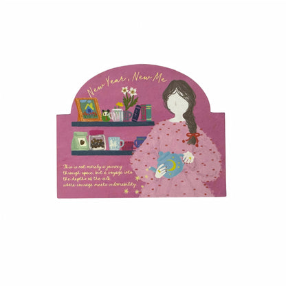 NEW LIFE Contoured 3D Die-Cut Header Cards - 5 PCS