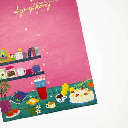 NEW LIFE Premium Artistic Decorative Matte Backcard - 5 PCS