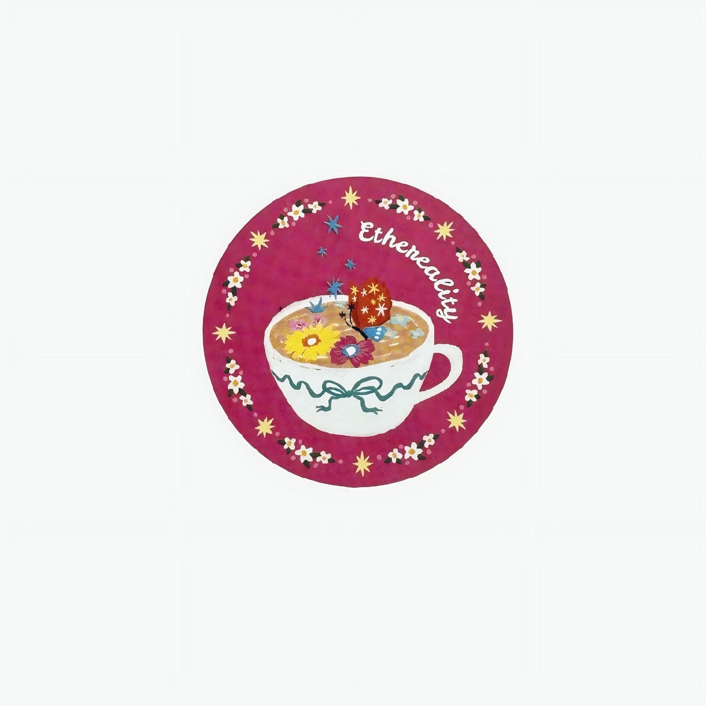 NEW LIFE 30 Pcs (10 Designs) Vintage Oil Painting Matte Stickers Set Ephemera Pack - 30 PCS