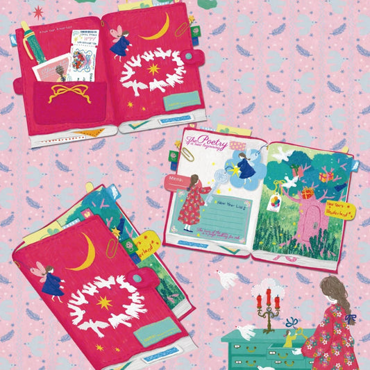 NEW LIFE The Poetry of a New Beginning – Multi-Functional Illustrated Folio Foldable Art Print - 5 PCS