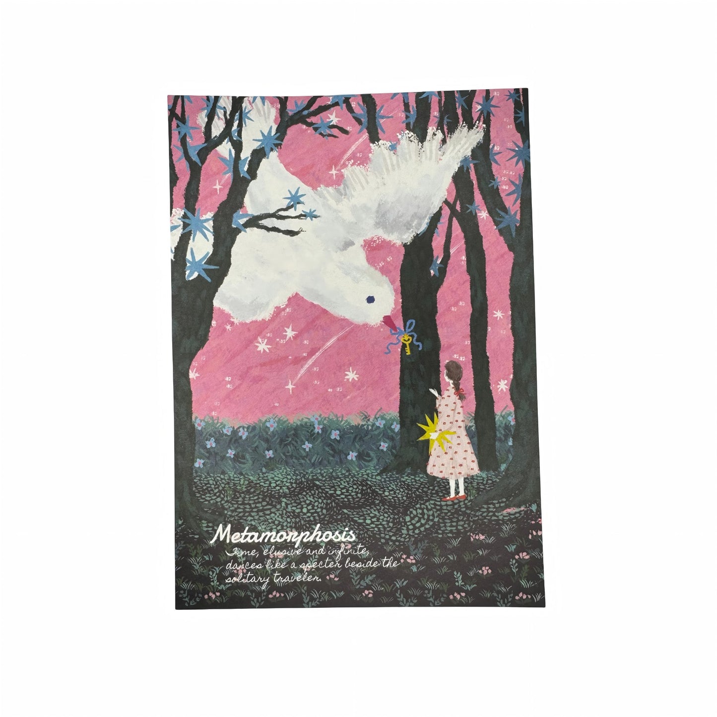 NEW LIFE Illustrated Writting Letter Papers - 5 PCS