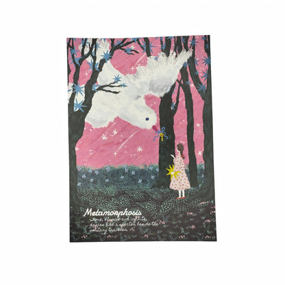 NEW LIFE Illustrated Writting Letter Papers - 5 PCS