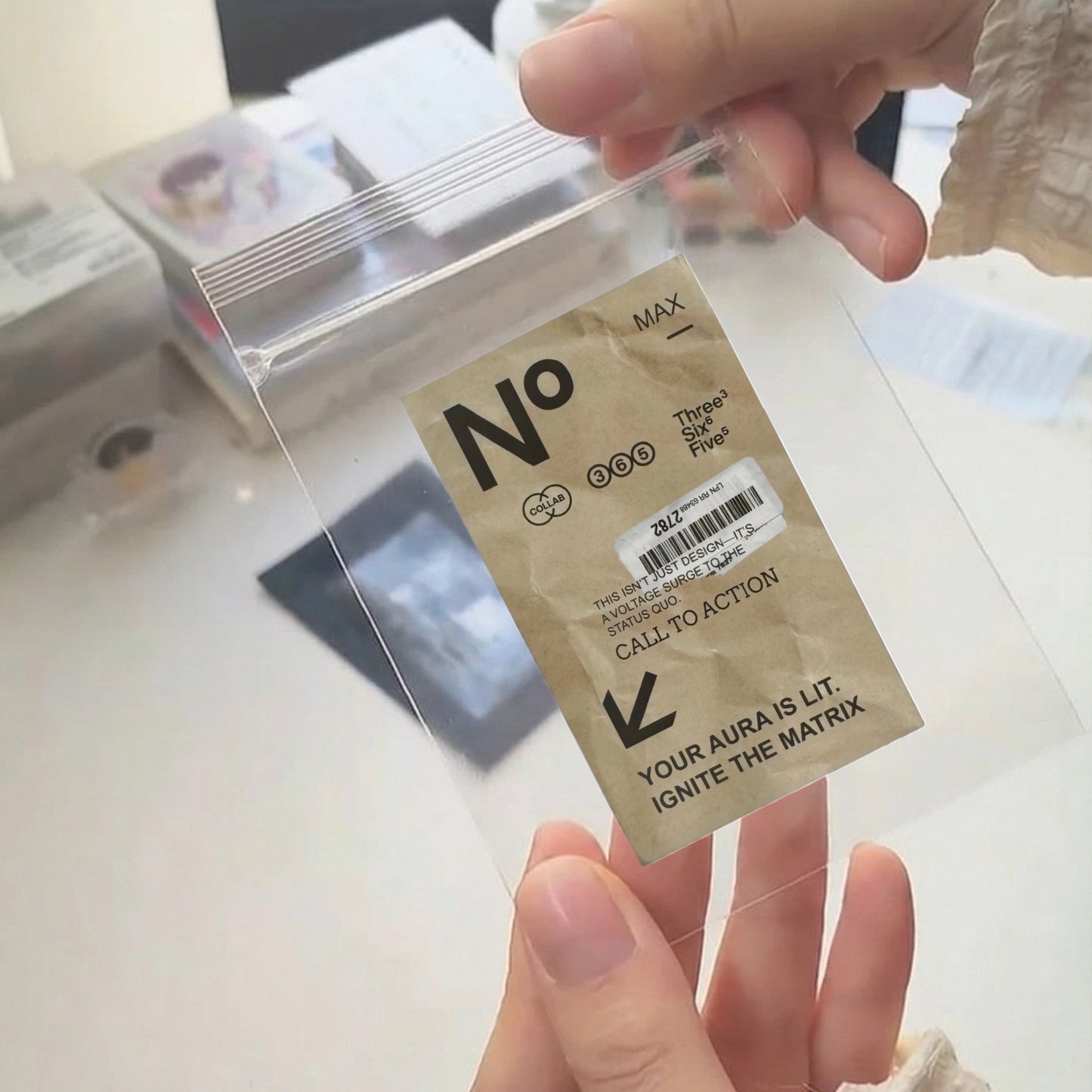 Recirculation Minimalist Clean Fit Aesthetic Matte Seal Stickers - 5 PCS