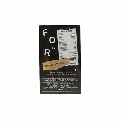 Recirculation Minimalist Clean Fit Aesthetic Matte Seal Stickers - 5 PCS