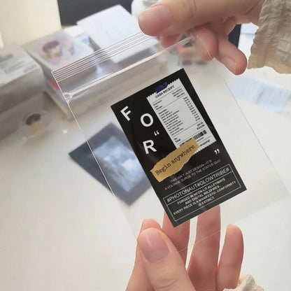 Recirculation Minimalist Clean Fit Aesthetic Matte Seal Stickers - 5 PCS