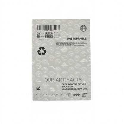 Recirculation  Minimalist Clean Fit Aesthetic Decorative Matte Backcards - 5 PCS