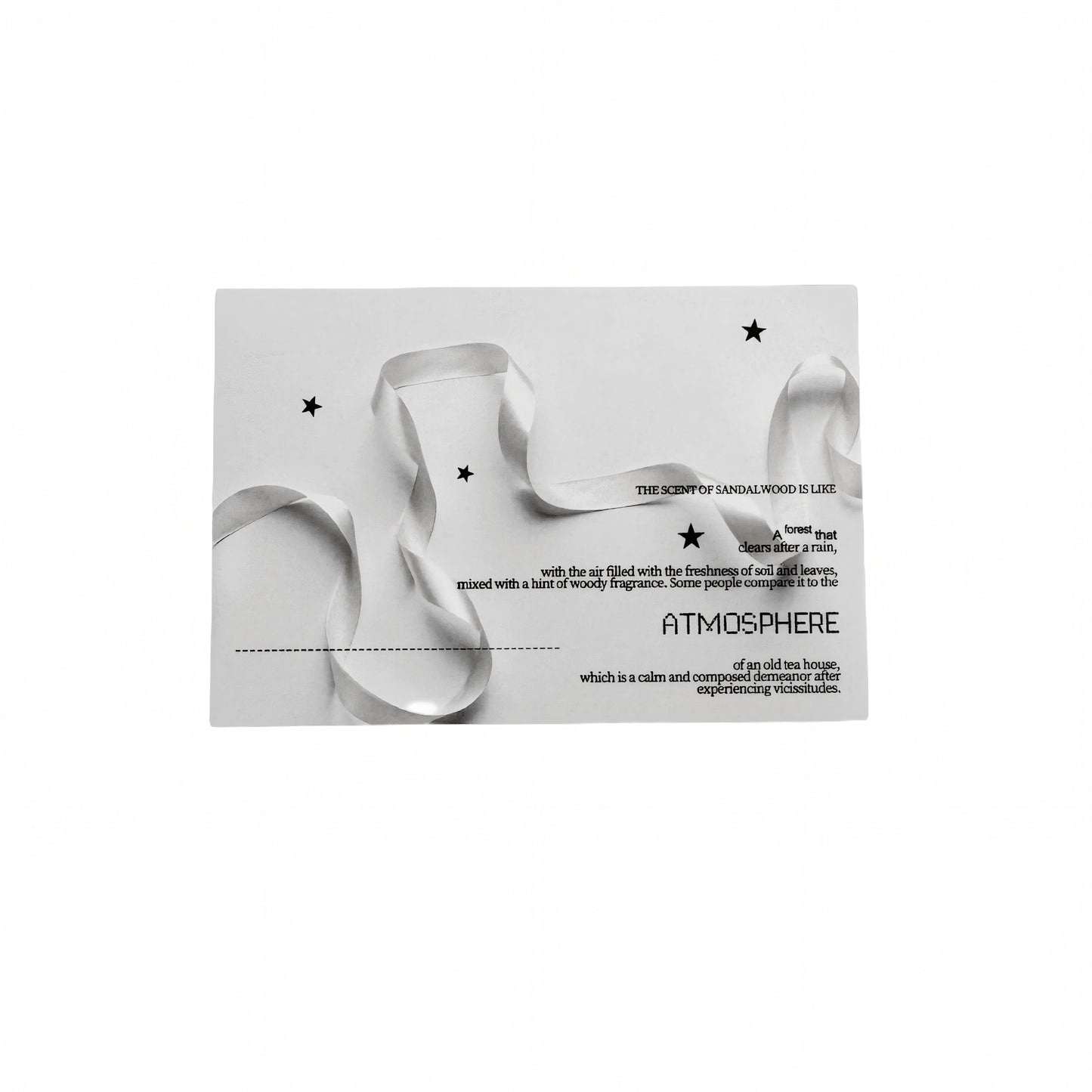 Fragrance 30 Pcs Black & White Tones Aesthetic Die-Cut Stickers Set Ephemera Pack - 30 PCS