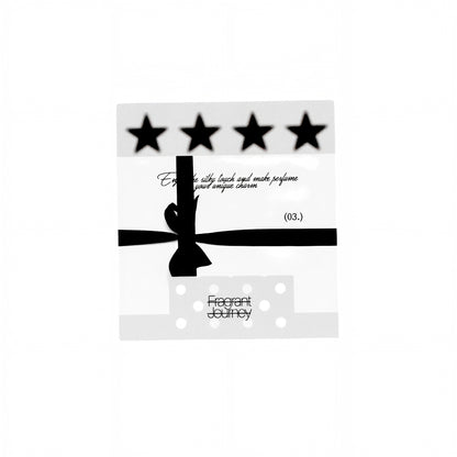 Fragrance 30 Pcs Black & White Tones Aesthetic Die-Cut Stickers Set Ephemera Pack - 30 PCS