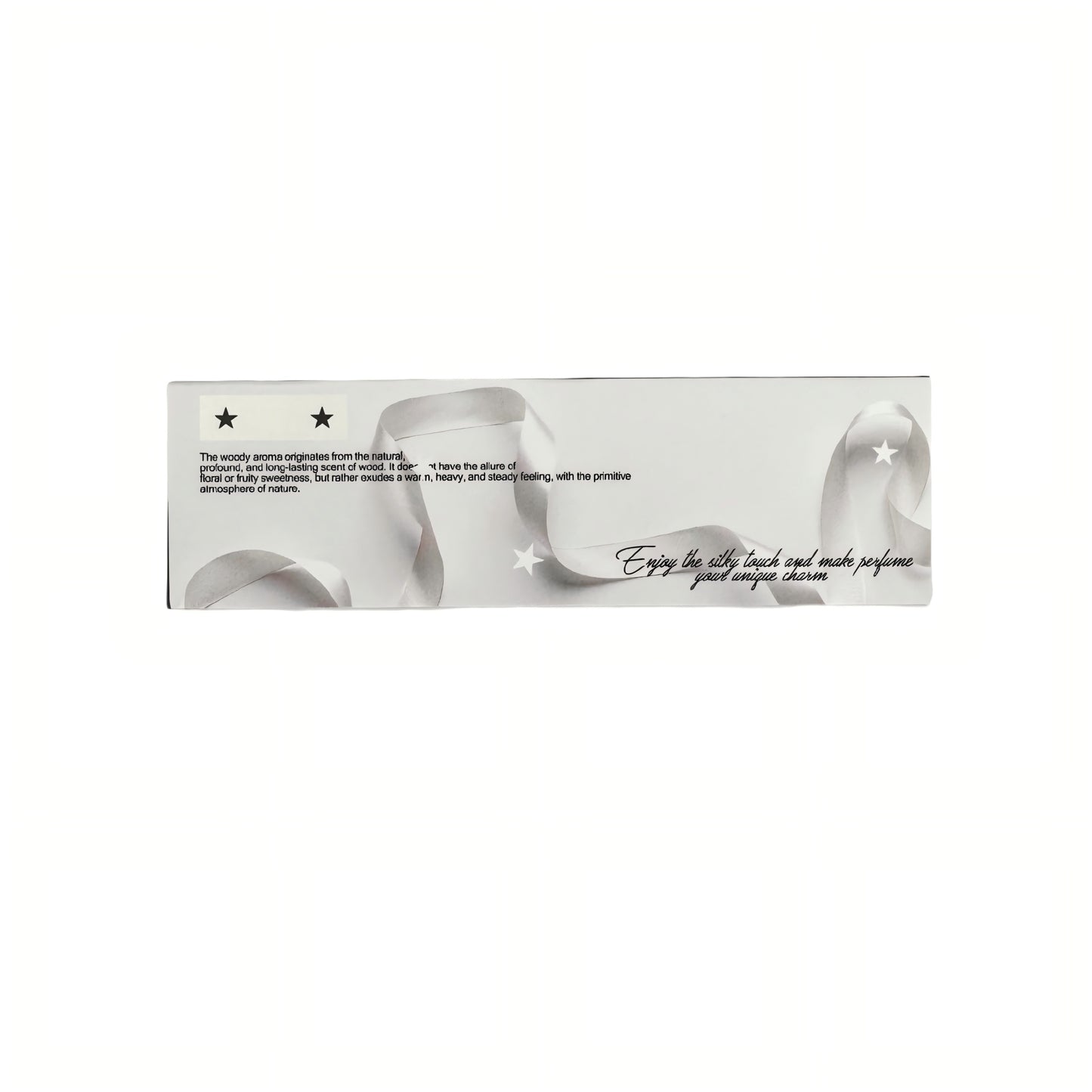 Fragrance Black & White Tones Aesthetic Slim Header Cards - 5 PCS