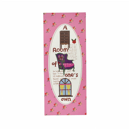 A Room of One's Own Illustrated Aesthetic Long Decorative Matte Die-Cut Strip Seal Stickers - 5 PCS