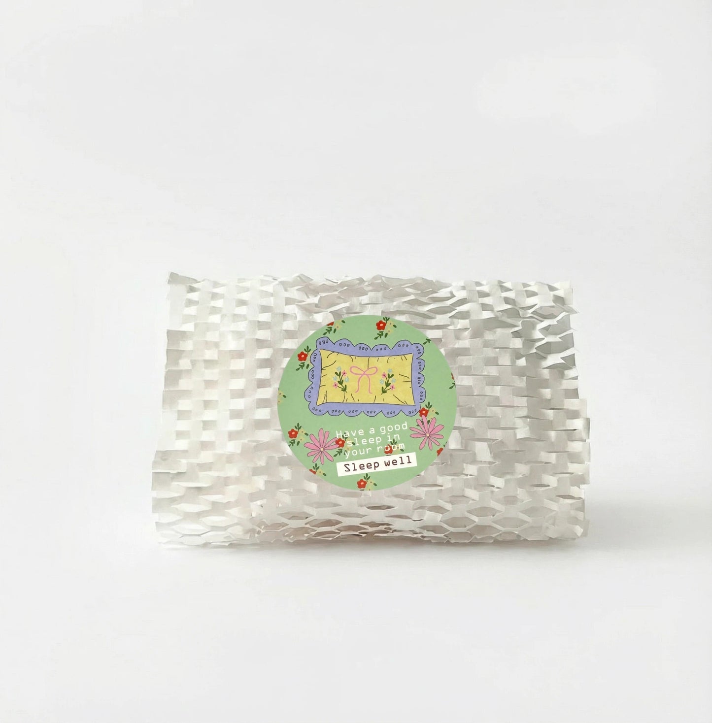 A Room of One's Own Illustrated Aesthetic Matte Seal Stickers Series (Circular) - 5 PCS