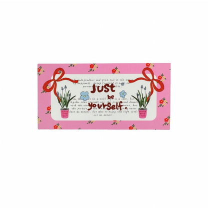 A Room of One's Own Illustrated Aesthetic Matte Seal Stickers Series (Mid Rectangle) - 5 PCS