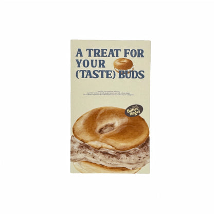 Bagel Baking Gourmet Aesthetic Matte Seal Stickers Set - 5 PCS