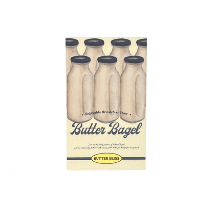 Bagel 21pcs Baking Gourmet Aesthetic Die-Cut Stickers Set Ephemera Pack - 21 PCS
