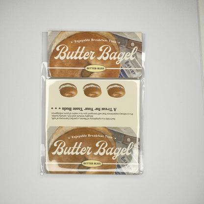 Bagel Baking Gourmet Aesthetic Header Cards - 5 PCS