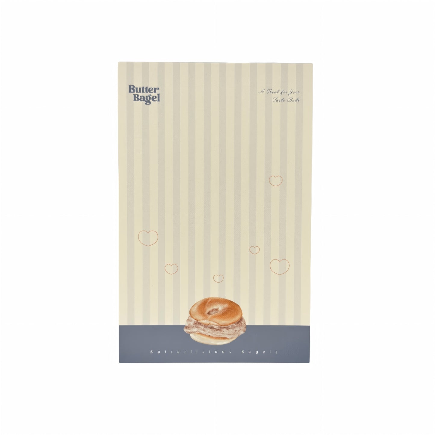Bagel Baking Gourmet Aesthetic Decorative Matte Backcards - 5 PCS