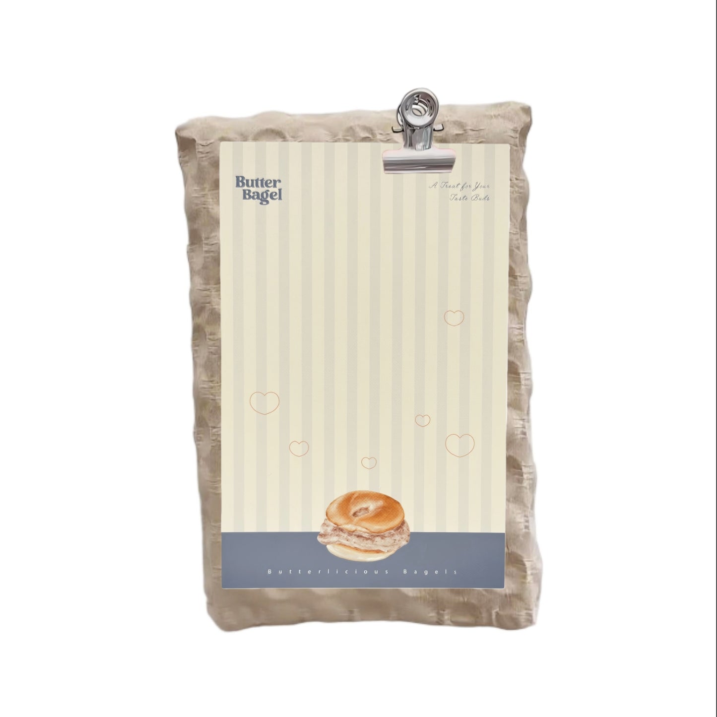 Bagel Baking Gourmet Aesthetic Decorative Matte Backcards - 5 PCS