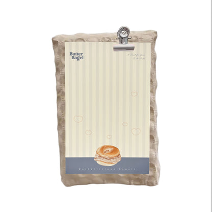 Bagel Baking Gourmet Aesthetic Decorative Matte Backcards - 5 PCS