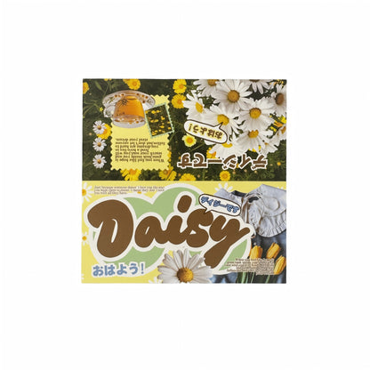 Daisy Floral Aesthetic Die-Cut Header Cards - 5 PCS