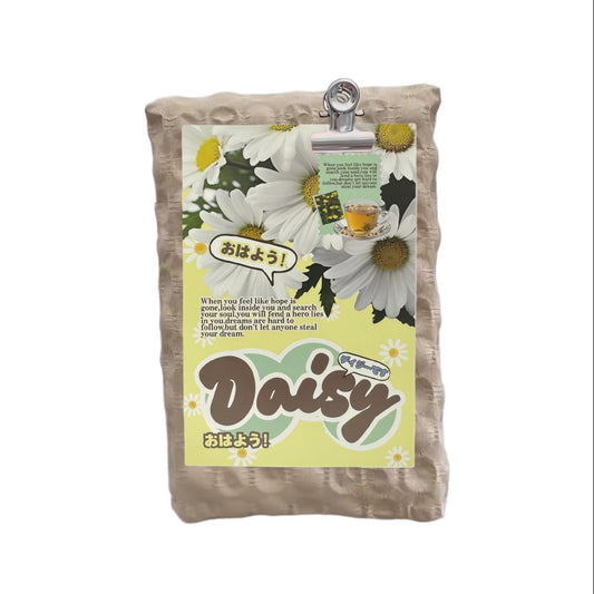 Daisy Premium Floral Aesthetic Decorative Matte Backcards - 5 PCS
