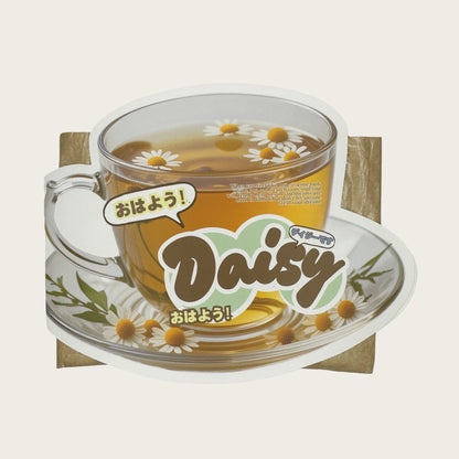 Daisy Floral Aesthetic Multi-Functional Die-Cut Folio Foldable Art Print - 5 PCS