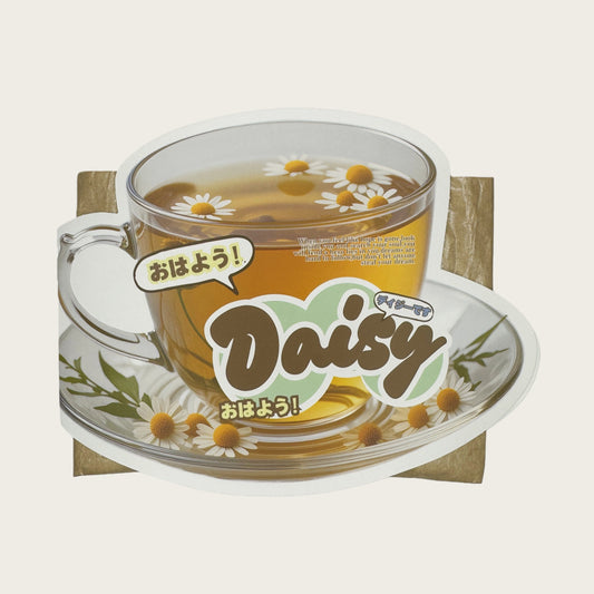 Daisy Floral Aesthetic Multi-Functional Die-Cut Folio Foldable Art Print - 5 PCS