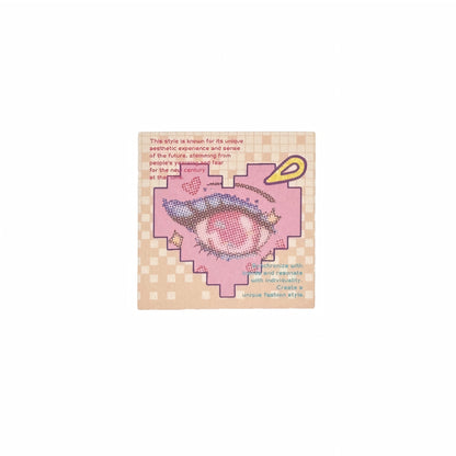 Y2K Sweetheart  30Pcs Retro Millennium Aesthetic Die-Cut Stickers Set Ephemera Pack - 30 PCS