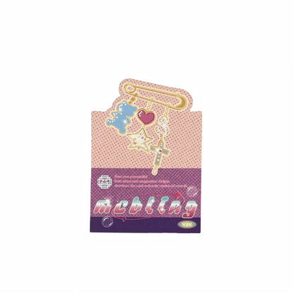 Y2K Sweetheart  30Pcs Retro Millennium Aesthetic Die-Cut Stickers Set Ephemera Pack - 30 PCS