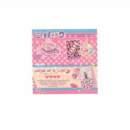 Y2K Sweetheart  Retro Millennium Aesthetic Header Cards - 5 PCS