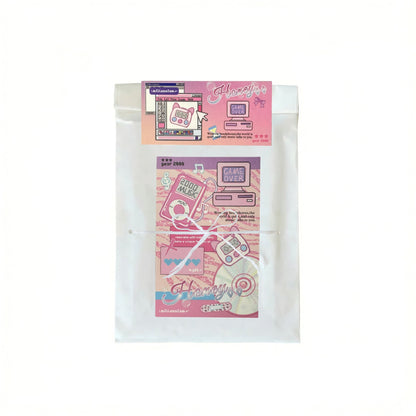 Y2K Sweetheart  Retro Millennium Aesthetic Header Cards - 5 PCS