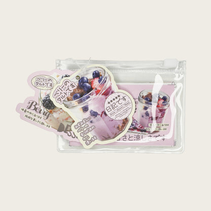 Berry Sweet  Gourmet Aesthetic Premium Matte Custom Die-Cut Gift Hang Tags & Paper Charms Set - 10 PCS
