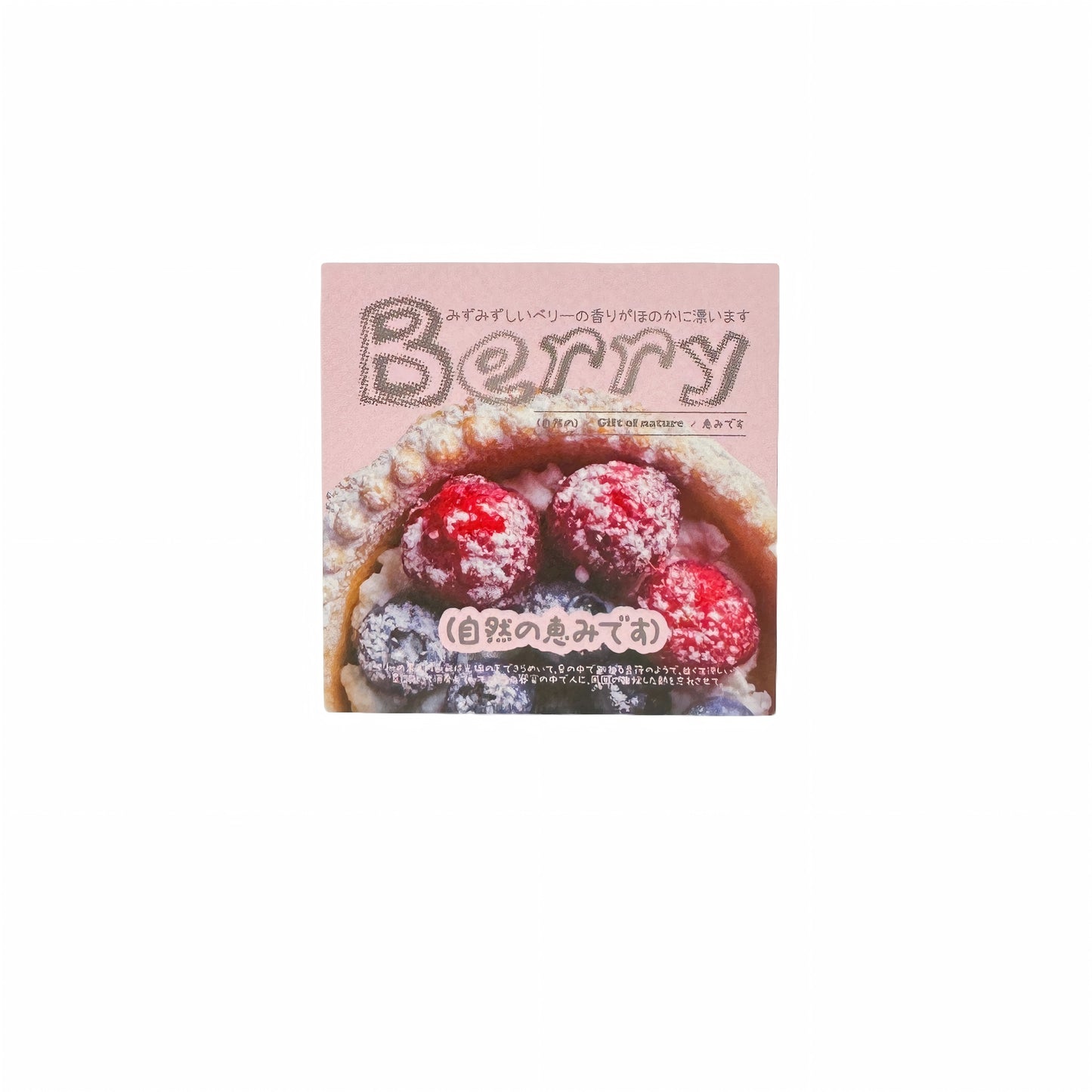 Berry Sweet  21Pcs Gourmet Aesthetic Die-Cut Stickers Set Ephemera Pack - 21 PCS