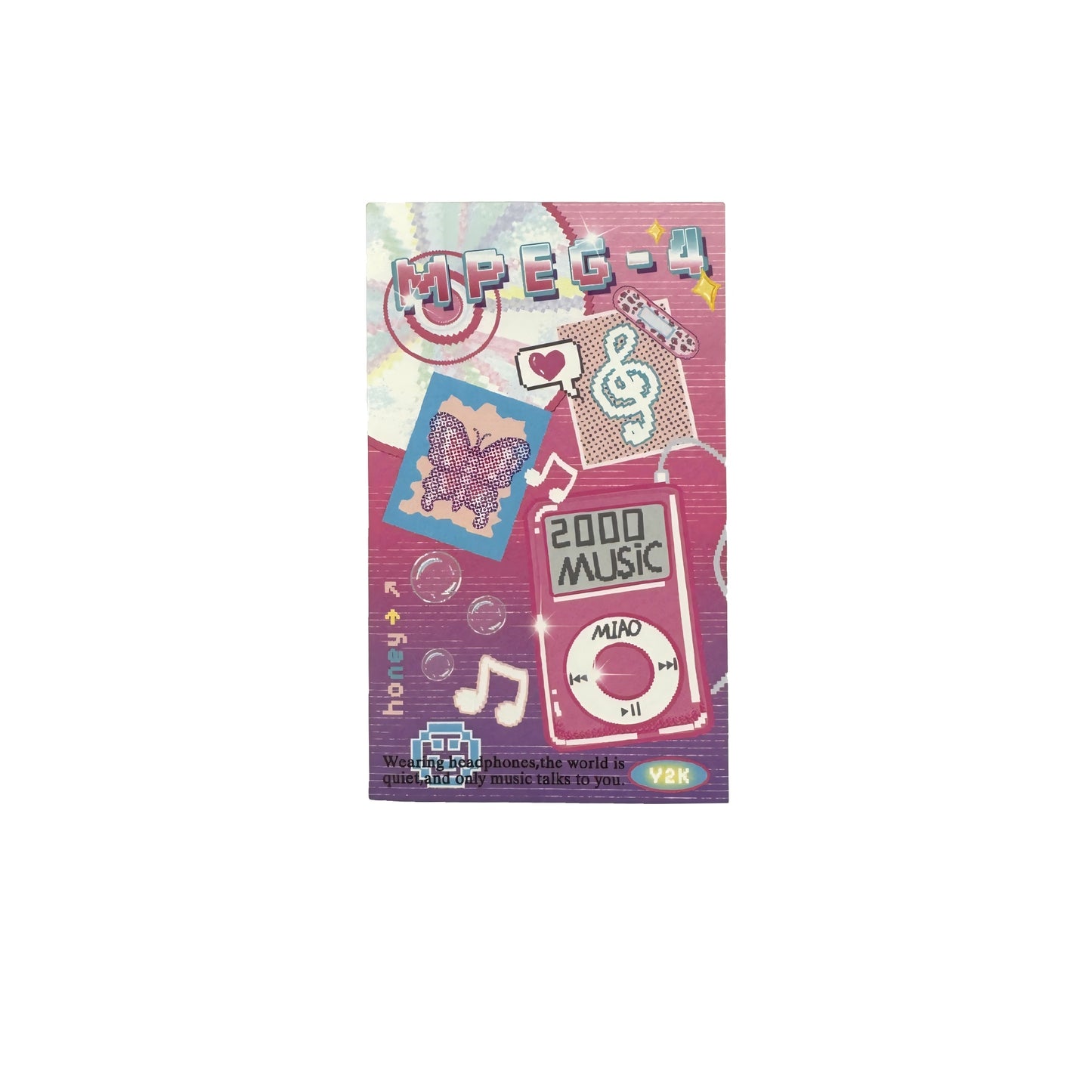 Y2K Sweetheart  Premium Retro Millennium Aesthetic Matte Seal Stickers - 5 PCS