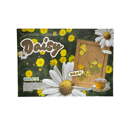 Daisy Floral Aesthetic Multi-Functional Folio Foldable Art Print - 5 PCS