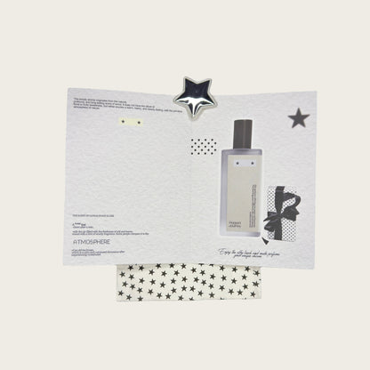 Fragrance Black & White Tones Aesthetic Multi-Functional Foldable Folio Art Print - 5 PCS