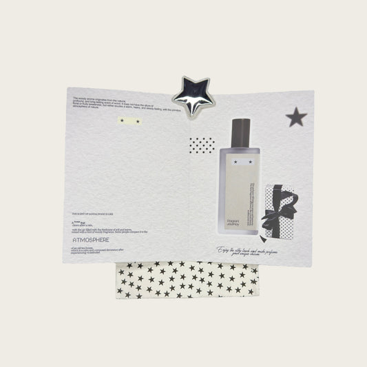 Fragrance Black & White Tones Aesthetic Multi-Functional Foldable Folio Art Print - 5 PCS