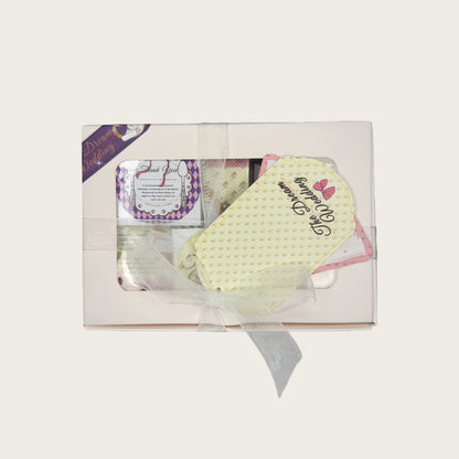 The Dream Wedding - Wedding Themed Illustrated Aesthetic Die-Cut Gift Hang Tags & Paper Charms Set - 15 PCS