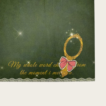 The Dream Wedding - Wedding Themed Illustrated Aesthetic Decorative Matte Backcards - 5 PCS