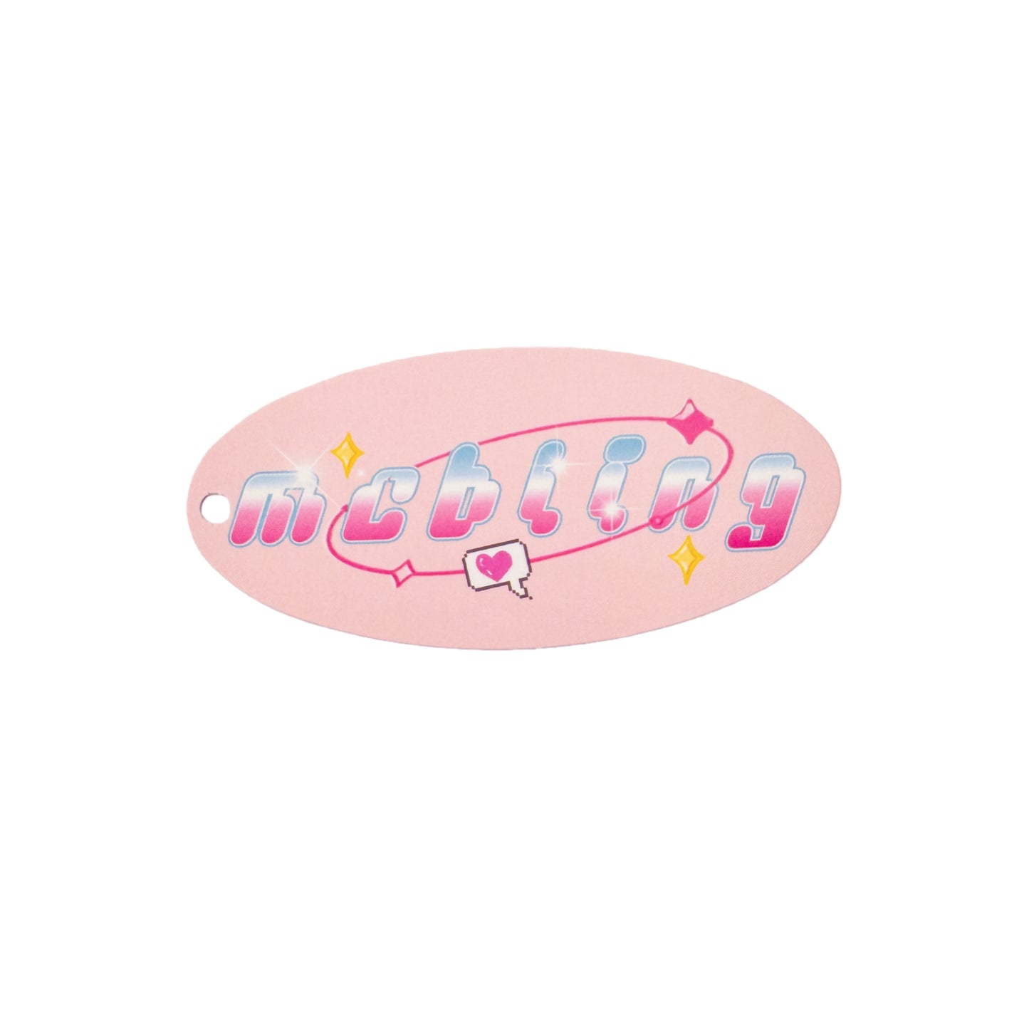 Y2K Sweetheart Retro Millennium Aesthetic Matte Custom Die-Cut Gift Hang Tags & Paper Charms Set - 15 PCS