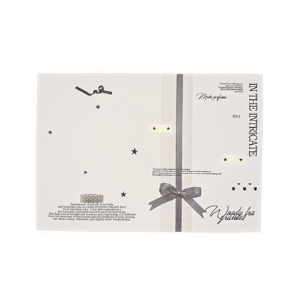 Fragrance Black & White Tones Aesthetic Multi-Functional Foldable Folio Art Print - 5 PCS
