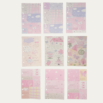 Salt-Style 52PCS M5 Planner/Journals Refill Set - 52 PCS