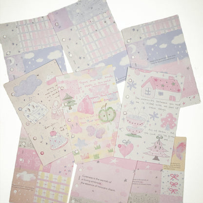 Salt-Style 52PCS M5 Planner/Journals Refill Set - 52 PCS