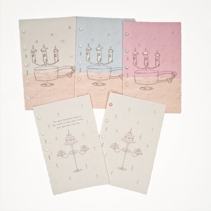 Salt-Style 52PCS M5 Planner/Journals Refill Set - 52 PCS