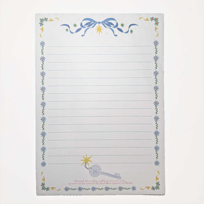 NEW LIFE Illustrated Writting Letter Papers - 5 PCS