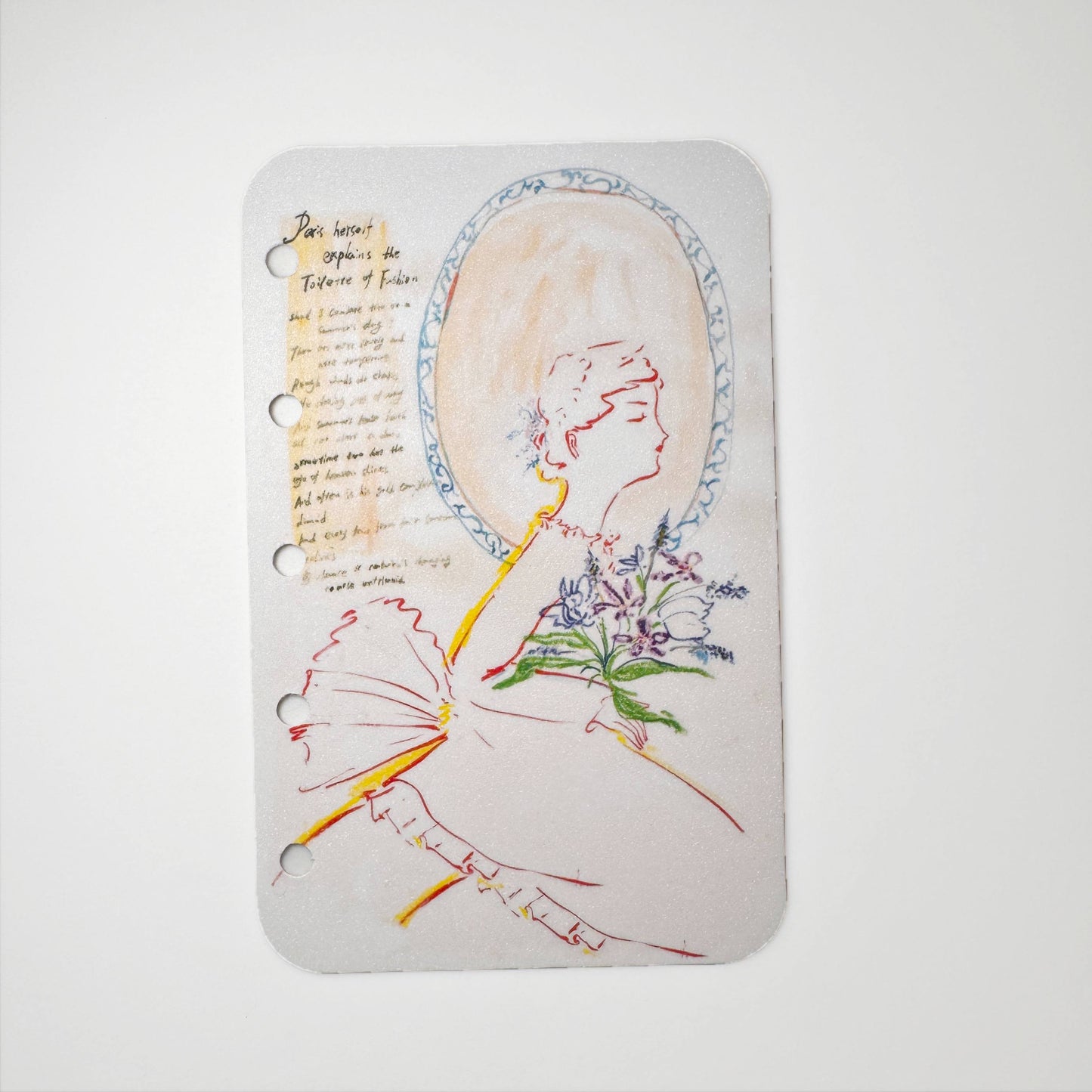 Romance - Vintage Art M5 Planner Dividers - 1 PC