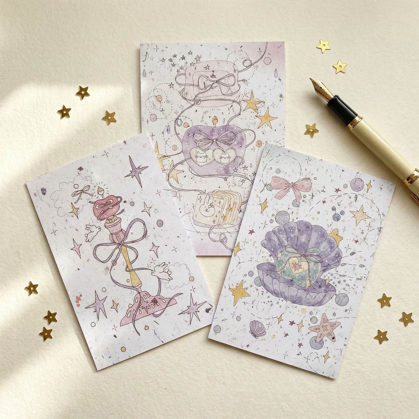 Star Dance - 30PCS A7 Journal Refill Set - 30 PCS